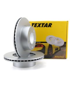 2x Bremsscheibensatz Vorderachse TEXTAR 92238403