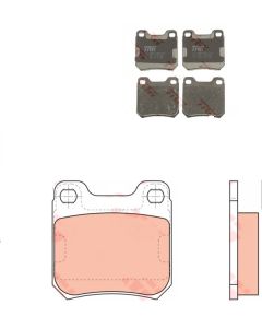 Bremsbelagsatz Bremsbeläge Hinten für OPEL TRW GDB915