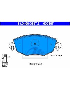 Bremsbelagsatz Vorderachse ATE 13.0460-3987.2