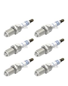 6x Zündkerze Platinum FGR7DQP+ für BMW BOSCH 0 242 236 562