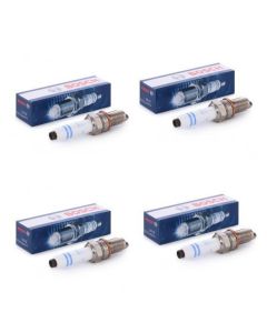4x Zündkerze für AUDI VW BOSCH 0 241 145 523