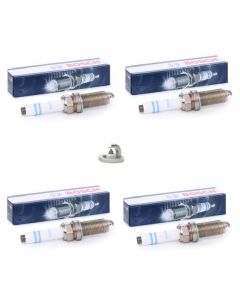 4x Zündkerze für AUDI VW BOSCH 0 241 245 673