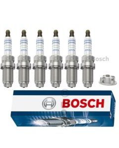 6x Zündkerze Nickel für Porsche BOSCH 0 242 245 559
