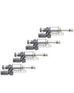 4x Einspritzventil für AUDI VW BOSCH 0 261 500 160