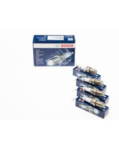4x Zündkerze Nickel FR7LDC für AUDI BOSCH 0 242 235 668