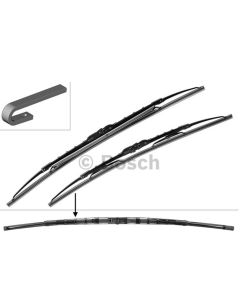 Wischblatt Scheibenwischer TWIN Set 530/530mm Vorne BOSCH 3 397 001 583