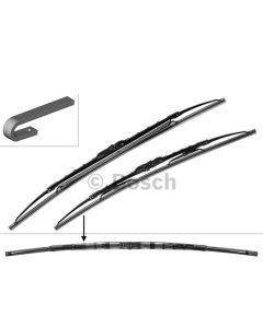 Wischblatt Scheibenwischer TWIN Set 530/600 BOSCH 3 397 001 802