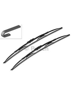 Wischblatt Scheibenwischer SET ohne Spoiler 550/550mm BOSCH 3 397 118 420