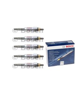 5x Glühkerzen Glühstiftkerze Duraterm GLP002 BOSCH 0 250 201 032