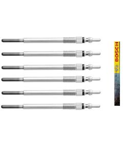 6x Glühkerzen Satz BOSCH 0 250 204 002