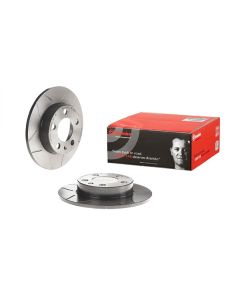 2x Bremsscheibensatz Hinterachse BREMBO 08.7165.75