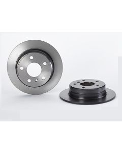 2 x Bremsscheiben hinten für MRECEDES BREMBO 08.9580.11