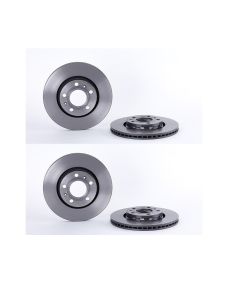 2x Bremsscheibe Hinterachse BREMBO 09.9908.21