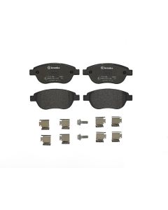 Bremsbelagsatz BREMSKLÖTZE Vorderachse BREMBO P 61 068