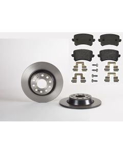Bremsenkit hinten SCHEIBEN und BELÄGE BREMBO 08.A202.11 u. P 85 109