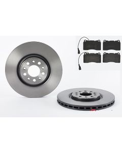 Bremsenkit vorne SCHEIBEN und BELÄGE BREMBO 09.9365.21 u. P 23 078