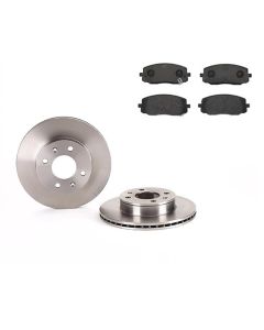 Bremsenkit vorne SCHEIBEN und BELÄGE BREMBO 09.9503.10 u. P 30 032