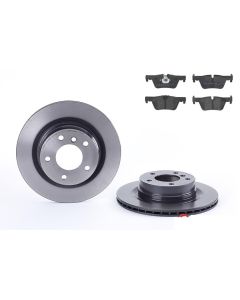 Bremsenkit hinten SCHEIBEN und BELÄGE BREMBO 09.9793.11 u. P 06 071
