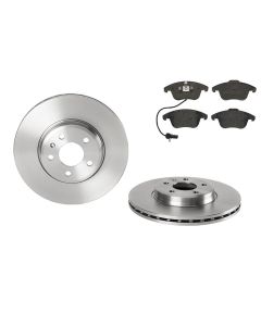 Bremsenkit vorne SCHEIBEN und BELÄGE BREMBO 09.A820.10 u. P 85 113