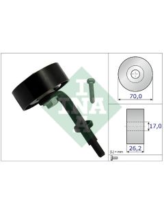 Spannrolle Keilrippenriemen INA 531 0783 10