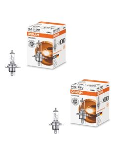 2x H4 Scheinwerferlampe Halogen Vorne H4 OSRAM 64193