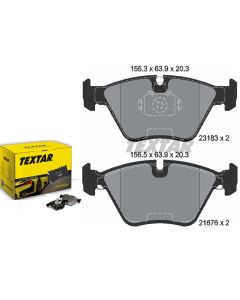 Bremsbeläge Bremsbelagsatz vorne TEXTAR 2318302