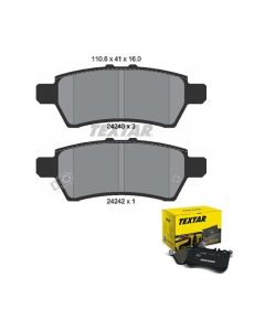 Bremsbelagsatz TEXTAR 2424001