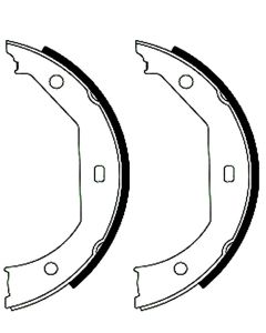 Bremsbackensatz Feststellbremse Handbremse TEXTAR 91049300