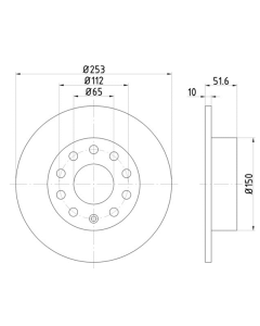2x Bremsscheibensatz PRO hinten TEXTAR 92120903
