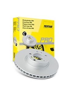 2x Stk. BREMSSCHEIBEN Vorne für NISSAN TEXTAR 92232203