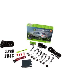 EINPARKHILFE PDC 8 SENSOREN BEEP PARK KIT VORNE HINTEN VALEO 632004