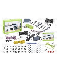 Einpark-Assistent 8 Sensor Schwarz Matt mit LCD-Farbanzeige VALEO 632202
