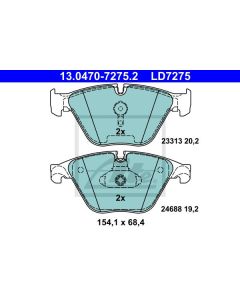Bremsbeläge Ceramic Bremsbelagsatz Vorne ATE 13.0470-7275.2