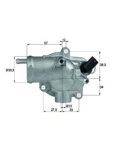 Thermostat mit Dichtung  92,0 °C MAHLE BEHR TH 13 92