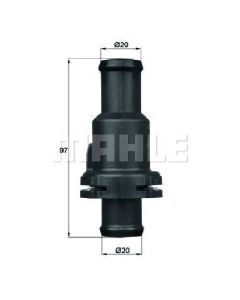 Thermostat Bypassthermostat  80,0 °C MAHLE BEHR TH 5 80
