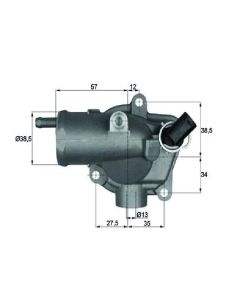 Integralthermostat 92 °C Thermostat  MAHLE BEHR TI 27 92