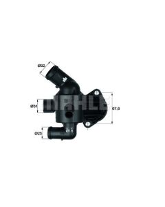 Thermostat mit Dichtung 92 °C MAHLE BEHR TI 15 92