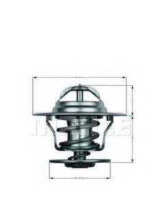 Thermostateinsatz ohne DICHTUNG Thermostat 84°C BEHR TX 15 84 D