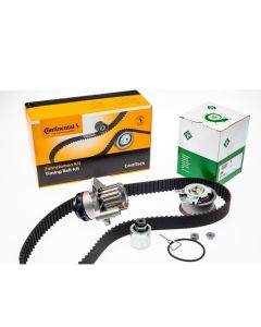 ZAHNRIEMENSATZ mit INA WASSERPUMPE CONTITECH CT1028K3 u. INA 538 0054 10